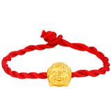 Queenkiss Pig 18KT Pendant Bracelet Fine Jewelry