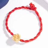 Queenkiss Pig 18KT Pendant Bracelet Fine Jewelry