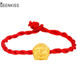 Queenkiss Pig 18KT Pendant Bracelet Fine Jewelry