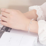 925 Silver Peanut Pendant Bracelet for Couples