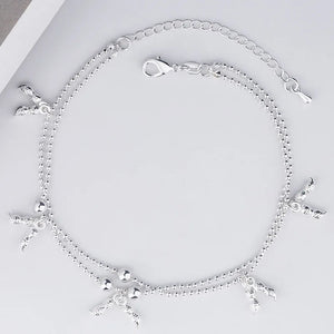 925 Silver Peanut Pendant Bracelet for Couples