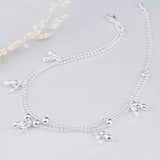 925 Silver Peanut Pendant Bracelet for Couples