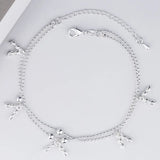 925 Silver Peanut Pendant Bracelet for Couples