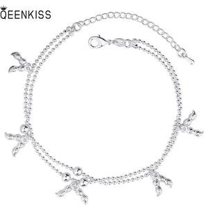 925 Silver Peanut Pendant Bracelet for Couples