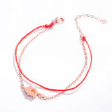 Queenkiss BT6145 Pig 18KT Pendant Bracelet
