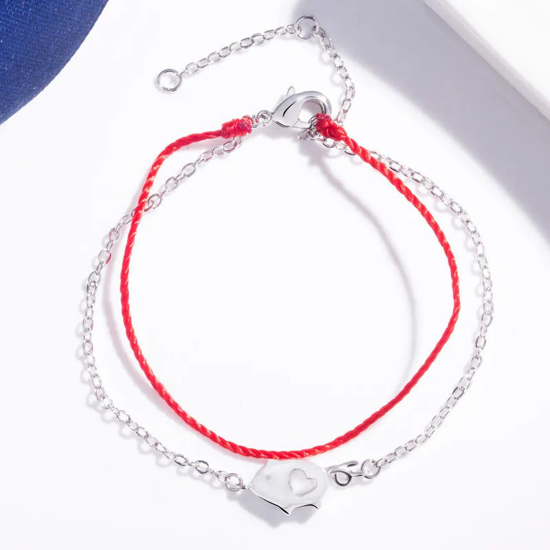 Queenkiss BT6145 Pig 18KT Pendant Bracelet