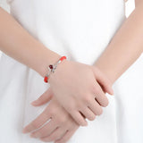 925 Sterling Silver Dog Bracelet for Couples