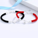 Queenkiss Broken Heart 925 Silver Bracelet