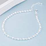 925 Silver Pendant Bracelet Queenkiss BT669 Gift