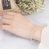 925 Silver Pendant Bracelet Queenkiss BT669 Gift