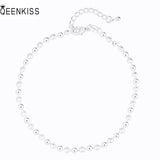 925 Silver Pendant Bracelet Queenkiss BT669 Gift