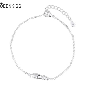 925 Sterling Silver Cat Pendant Bracelet