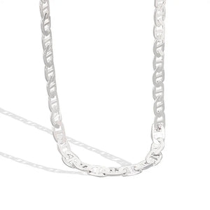 Punk Pig Nose 925 Sterling Silver Necklace
