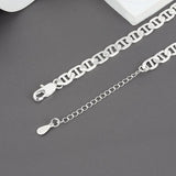 Punk Pig Nose 925 Sterling Silver Necklace
