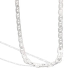 Punk Pig Nose 925 Sterling Silver Necklace