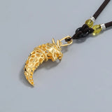 Dragon Spike 925 Sterling Silver Pendant Necklace