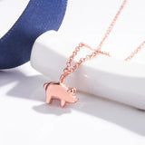 QUEENKISS NC6155 2022 Pig Pendant Necklace