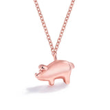 QUEENKISS NC6155 2022 Pig Pendant Necklace