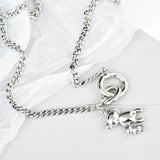Queenkiss Bear 925 Silver Pendant Necklace