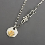 Queenkiss 925 Silver Pendant Necklace Lady Girl Gift