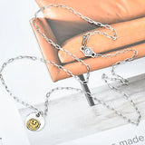Queenkiss 925 Silver Pendant Necklace Lady Girl Gift