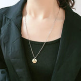 Queenkiss 925 Silver Pendant Necklace Lady Girl Gift