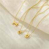 925 Silver A-Z 26 Letters Necklace Jewelry Chain Choker Necklace