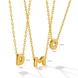 925 Silver A-Z 26 Letters Necklace Jewelry Chain Choker Necklace