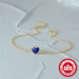 Vintage Heart Shape Bracelet 18K Real Copper Plated Jewelry