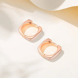 925 Silver Earrings Christmas Gift Fine Jewelry French Rose