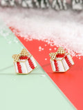 925 Sterling Silver Elk Earrings for Women Christmas Gift Anime Fine Jewelry
