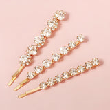 Rhinestone Hair Clips Bridal Wedding Hairpiece Women Jewelry Hairpins