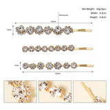 Rhinestone Hair Clips Bridal Wedding Hairpiece Women Jewelry Hairpins