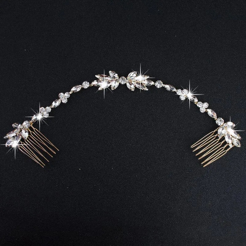 Austrian Crystal Wedding Hair Pins Rhinestone Bridal Accessories