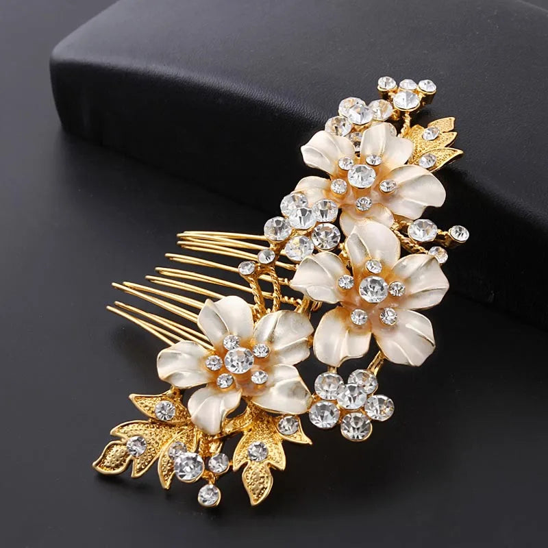 Crystal Wedding Hair Accessories Bridal Hair Jewelry Rhinestone Women