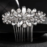 Crystal Wedding Hair Accessories Bridal Hair Jewelry Rhinestone Women