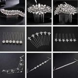 Crystal Wedding Hair Accessories Bridal Hair Jewelry Rhinestone Women