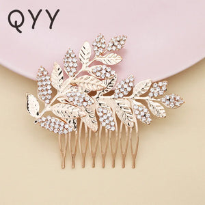 Rhinestone Bridal Hair Comb Wedding Accessories