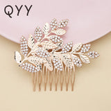 Rhinestone Bridal Hair Comb Wedding Accessories