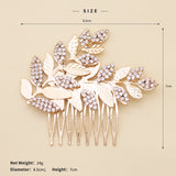 Rhinestone Bridal Hair Comb Wedding Accessories