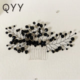 Crystal Hair Combs for Wedding Bride Headdress