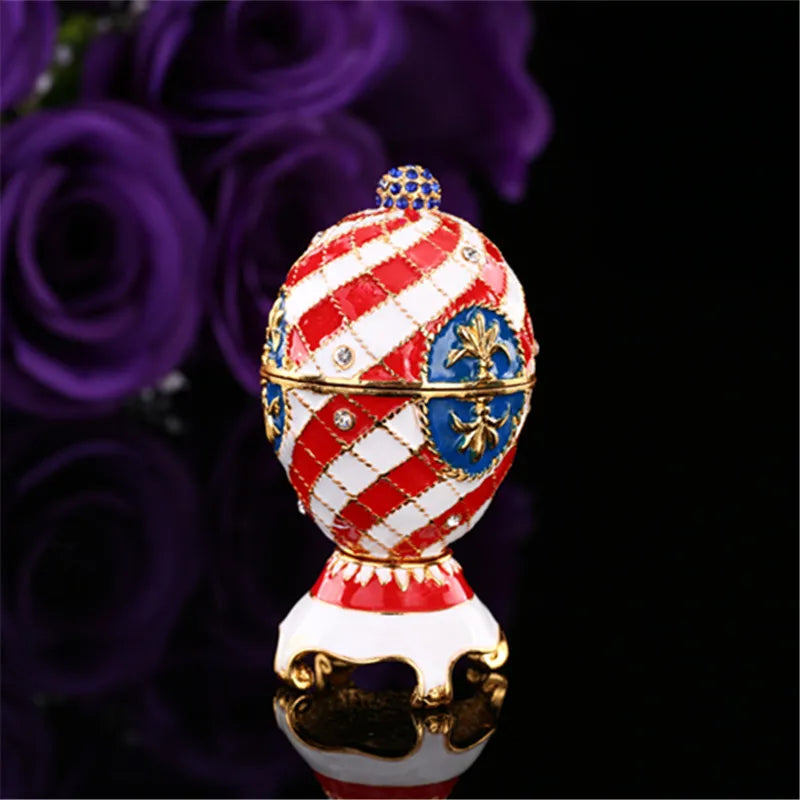 Qifu Handicraft Egg Jewelry Boxes