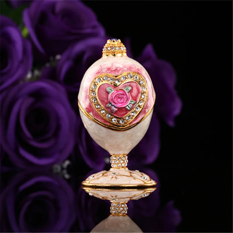 Qifu Heart Pattern Trinket Box for Wedding