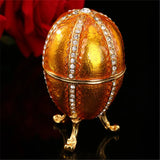 Qifu Yellow Egg Shape Bridesmaid Jewelry