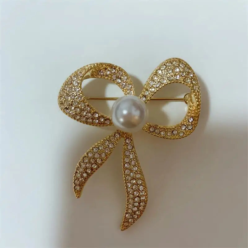 Qingdao Pearl Brooch French Coat Suit Pin Accessories