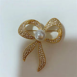 Qingdao Pearl Brooch French Coat Suit Pin Accessories