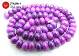 Qingmos 10mm Purple Sugilite Beads for Jewelry Making DIY 15''