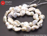 Qingmos 13*18mm Pearl Beads Jewelry Making DIY Necklace Bracelet