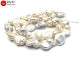 Qingmos 13*18mm Pearl Beads Jewelry Making DIY Necklace Bracelet