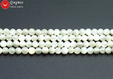 6mm Natural Sea Shell Beads Jewelry Making DIY 15''